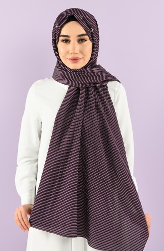 Dark Purple Sjaal 1001-17