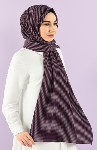 Dark Purple Shawl 1001-17