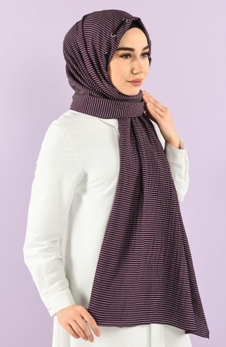 Dark Purple Sjaal 1001-17