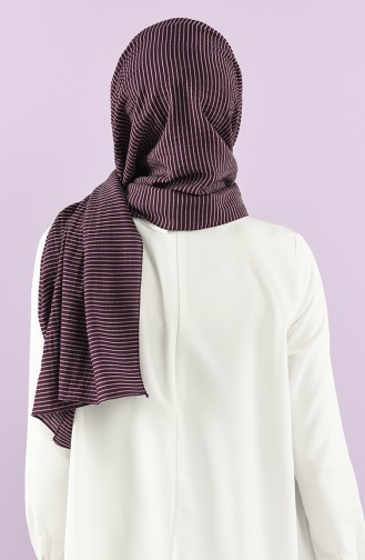 Dark Purple Shawl 1001-17