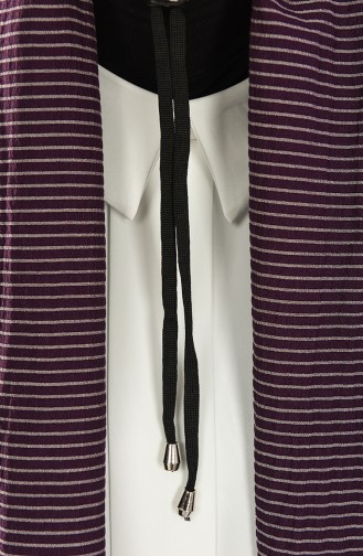 Dark Purple Sjaal 1001-17