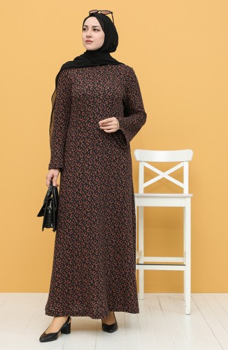 Robe Hijab Noir 1446-01