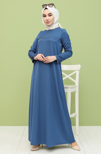 Robe Hijab Indigo 8289-06