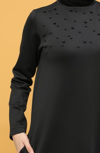Black Hijab Dress 1000-02