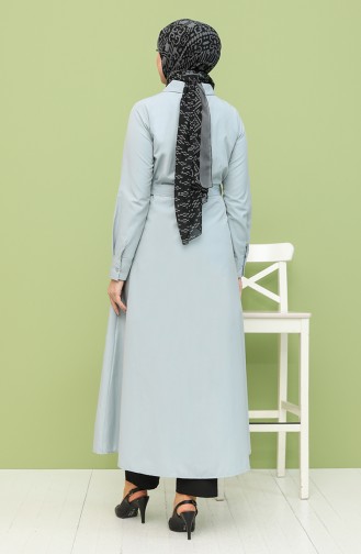 Robe Hijab Vert noisette 201553-01