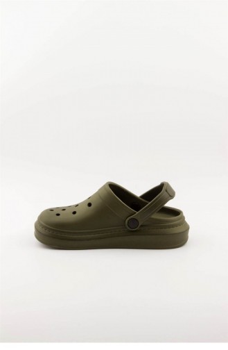 Khaki Summer slippers 3606.MM HAKI