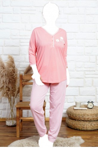 Rosa Pyjama 91691623.PEMBE