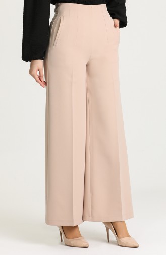 Cepli Bol Paça Pantolon 3170-01 Taş