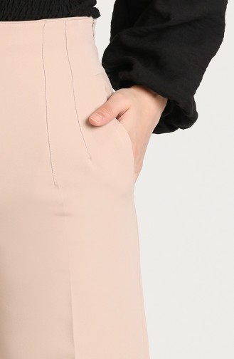 Cepli Bol Paça Pantolon 3170-01 Taş