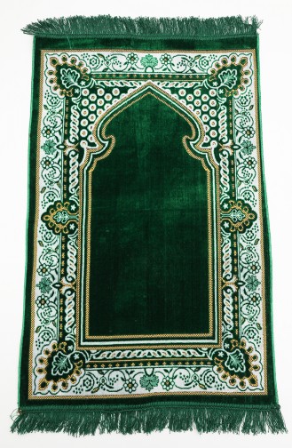 Tapis de Prière Vert emeraude 0002-03