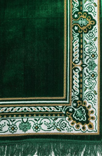 Tapis de Prière Vert emeraude 0002-03