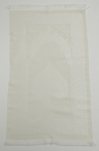 Cream Prayer Rug 0006-01