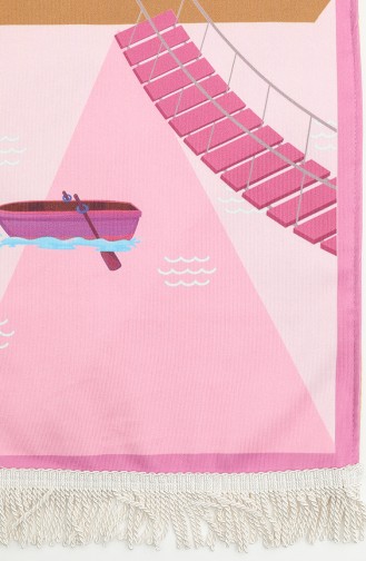 Pink Prayer Rug 0010-01