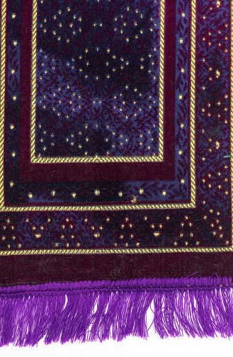 Purple Prayer Rug 0012-03