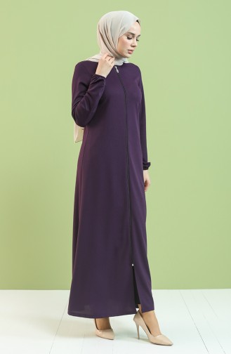 Plum Abaya 3058-05