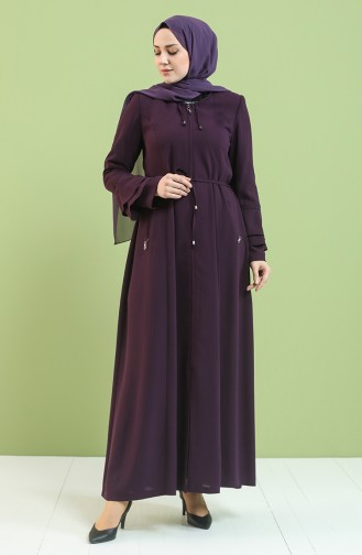 Purple Abaya 0450-02