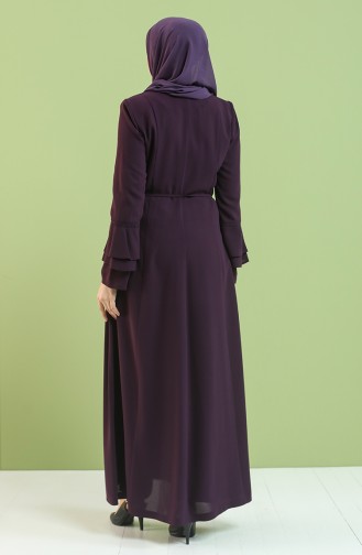 Purple Abaya 0450-02