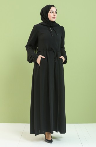 Black Abaya 0450-03