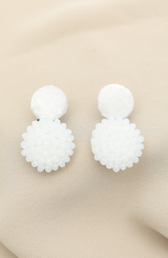 White Earrings 001-06
