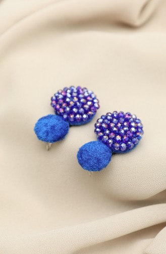Blue Earrings 001-07