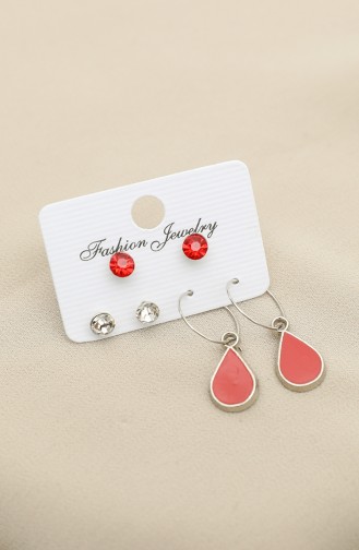 Silver Gray Earrings 006-01