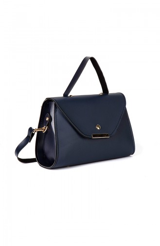 Navy Blue Shoulder Bag 140359