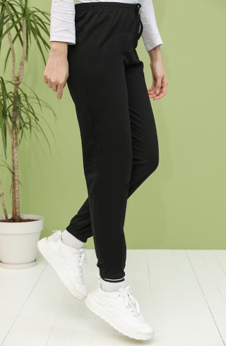 Sweatpants أسود 2103-05