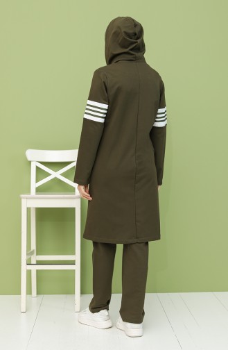 Khaki Tracksuit 1040S-05