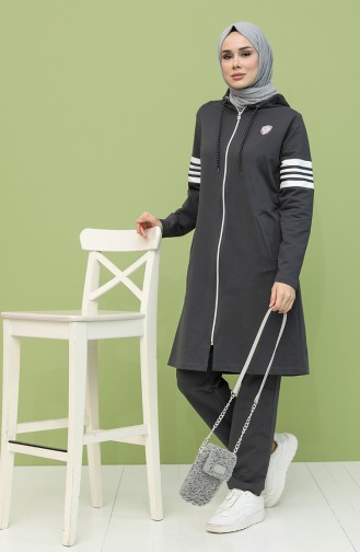 Smoke-Colored Tracksuit 1040S-06