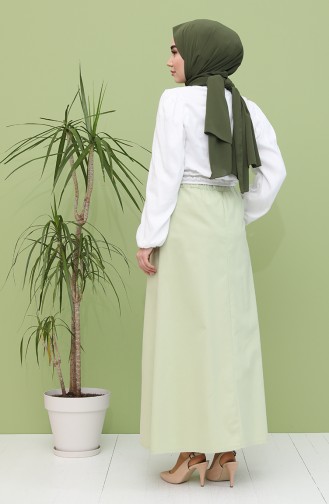Light Green Skirt 1008-02