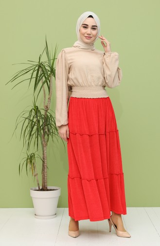 Red Skirt 8225-01