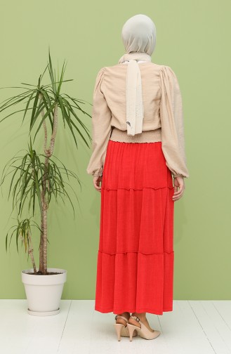 Red Skirt 8225-01