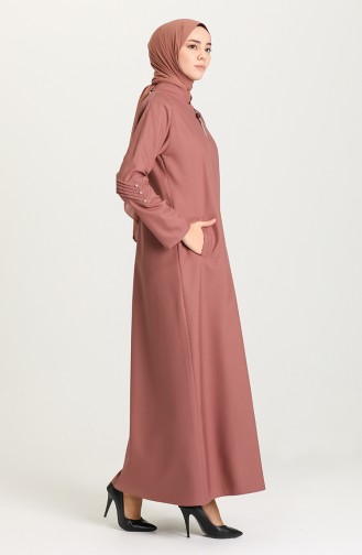 Dusty Rose Abaya 1579-03