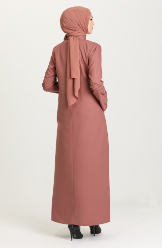 Dusty Rose Abaya 1579-03