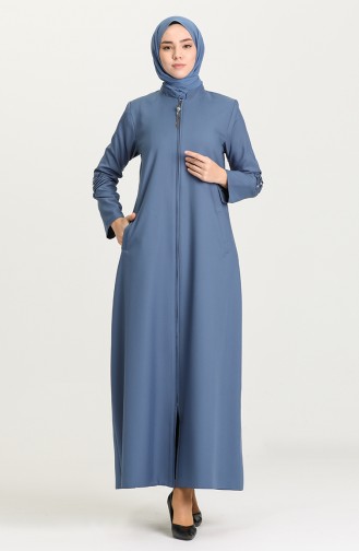 Abayas Bleu Foncé 1579-05