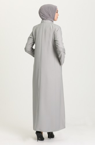 Hellgrau Abayas 1579-07