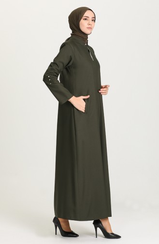 Abayas Khaki 1579-08