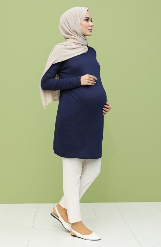 Navy Blue Tuniek 0637-03