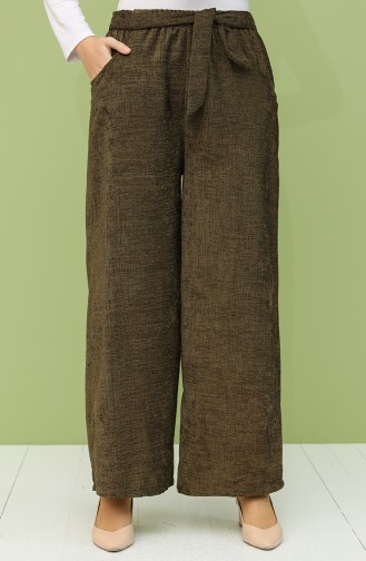 Pantalon Vert Foncé 1010A-01