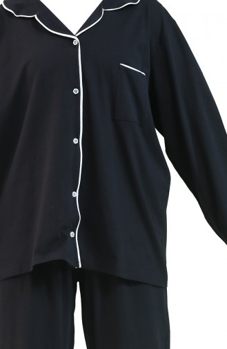 Pyjama Noir 202057-01