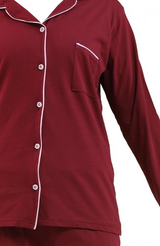 Claret Red Pajamas 2716-01