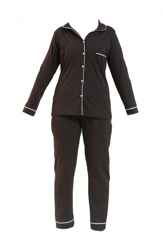 Brown Pajamas 2733-01