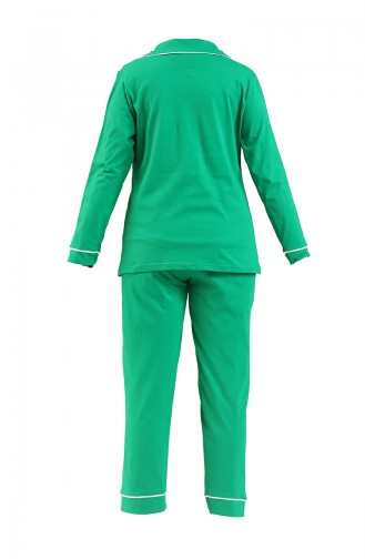 Green Pyjama 2734-01