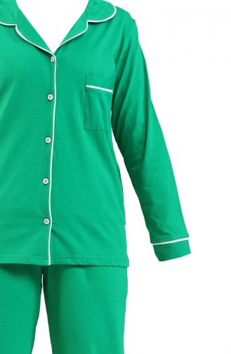 Green Pyjama 2734-01
