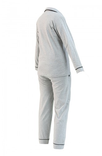 Gray Pajamas 2735-01