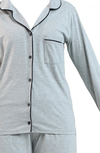 Gray Pajamas 2735-01