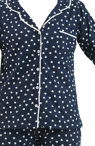 Navy Blue Pyjama 2730