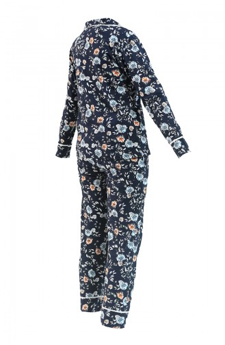 Navy Blue Pyjama 2732