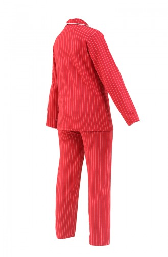 Bayan Pijama Takımı 2745 Kırmızı