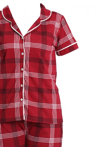 Claret Red Pajamas 2806